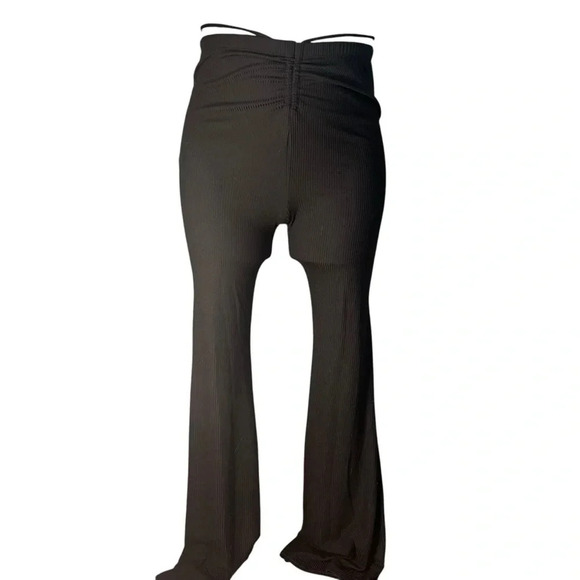 Rue21 Pants - Black textured Rue21 Flare pants (F2)